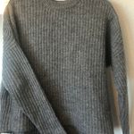 ZARA Oversized Grey Knit Sweater Photo 0