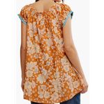 Free People Frankie Floral Tunic Honey Ginger Photo 3