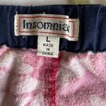 INSOMNIAX Red Christmas Lounge Pajama Shorts Cotton Fleece Size L Photo 4