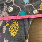 L.A. Soul Floral Print Cotton Knit Dress Pocketed Casual Womens Small Gray Photo 6