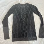 Lululemon Rest Less Pullover Heathered Patterned Black 6 Photo 3