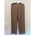 Wilfred  Brown‎ Tan The Melina Pant High-Waisted Vegan Leather Pants Womens 14 Photo 3