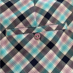 Lady Hagen Golf Skort Blue Purple Plaid Skort with Zipper Detail Size 14 Photo 6