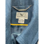 Worthington Women's Wool military styleCoat, XL, Blue Photo 1