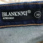 BLANK NYC NWT Retro High Rise Blue Shorts Size 30 Photo 11