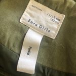 ZARA  Girls Parka Studded Cargo Jacket Military Green 11 12 Photo 10
