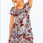Silence + Noise  urban outfitters boho printed dress S $68 NWOT Photo 0