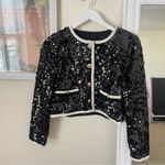 J.Crew Mariner Jersey Lady Jacket With Sequins Estimated Small Photo 3