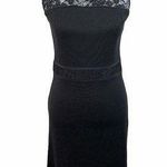 Tory Burch Adrianna A-Line Dress, Black, Small Photo 0