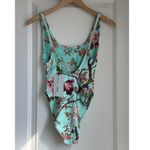 Roberto Cavalli  x Skims Scoop Neck One Piece in Fagianella Print, Size Small Photo 10