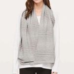 Lululemon ATHLETICA | Vinyasa Scarf Akido Stripe Heathered Dark Chrome Titanium Photo 2