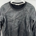 Theory 38 Incline B Downforce Black Long Sleeve Wool Shirt Sweater Size Medium Photo 2