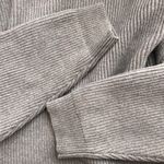 Alo Yoga Domain Rib Knit Crew Sweater Athletic Heather Grey M Photo 6