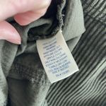 Per Se  Women’s Forest Green Corduroy Front Button Jacket w/ Breast Pockets - L Photo 4