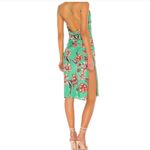 Revolve x Michael Costello Bentley Green Floral Size XS Dress Photo 2