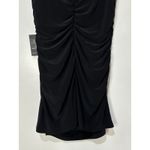 Norma Kamali Sleeveless Pickleball Mini Dress Black Sz XL/42 NWT Bodysuit Slinky Photo 12