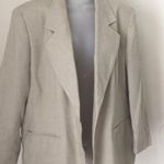 Beige Tan Neutral Blazer Jacket (Size 16W) Photo 0