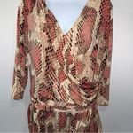 Jennifer Lopez  Snake Print Dress Size XL Photo 1