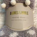 Barnes & Noble Reading with Faux Sherpa Lining Socks brand new Photo 1