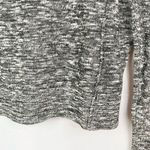 Anthropologie Moth Marled Gray Cowl Neck Knit Sweater L Photo 4