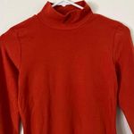 Heart & Hips Burnt Orange Mock Neck Dress Photo 2