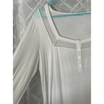 La Perla  long white nightgown Sz 4 Photo 2