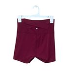 Victoria's Secret  High-Waisted Maroon Shorts,Size S Photo 2