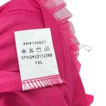 Baltic Born Emma Smocked Tulle Dress Ruffle Tiered Hot Pink Plus Size 1XL Photo 13