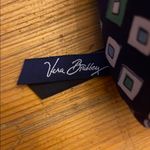 Vera Bradley  Geometric Navy and Green Glasses Case Photo 1