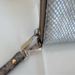 Michael Kors Snake Embossed Zip Around Wallet Wristlet Photo 6