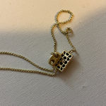 Kendra Scott  Elaina gold Adjustable Chain Bracelet in Iridescent Drusy Photo 2