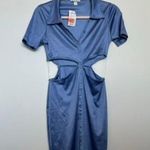 Derek Heart blue cutout dress, size M Photo 0