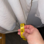 Elizabeth and James  Cream Secretary Blouse Peasant sleeve professional Fall Photo 5