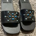 Mystique Boutique Mystique Sequin Sandals Size 7 Photo 10