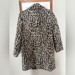 Slate + Willow Leopard Wool Coat Photo 3