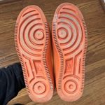 Nike Airforce 1 Lover XX Cinder Orange Leather Slide Mules Photo 9