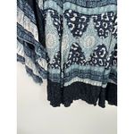 Free People  Dress Women XS Boho Flare Sleeve Off Shoulder Gypsy Hippie Retro Photo 3