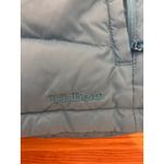 LLBean Women's Goose Down Puffer Vest Teal Blue Full Zip Insulated Quilted XL Photo 6
