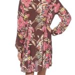O'Neill O’Neill Poppit Floral Brown Mini Dress size M Photo 1