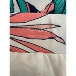 Talbots T by  Everyday Stretch Skort Size 2X Tropical Fronds Print Floral Cotton Photo 6