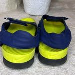 Nike navy blue/limegreen water shoes Photo 2