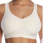 Bali  White Comfort Revolution Wire Free Bralette L Large Photo 0
