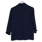 ✨Cupcake & Cashmere Wheeler Linen Blend Navy Sz Medium Blazer✨ Blue Photo 1
