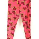 LuLaRoe Womens Leggings Hearts Tall & Curvy Photo 0