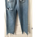 American Eagle American Eagle Pride 90's Straight Distressed Blue Jeans Size 2 Photo 5