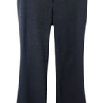 Victoria's Secret Body by Victoria Christie Fit Gray Dress Pants with Flare Legs Size 4 Tall Photo 0