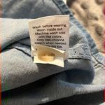 SO  juniors size small lace up LE shirt v neck cuffed sleeves round hem twill NWT Photo 7