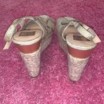Dolce Vita Snakeskin Espadrille Wedge Sandals Tan Size 10 Photo 2