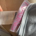 Vintage Nadine Silvery Blue Halter Maxi Dress Size 11 Y2K Shimmer Gown Open Back Photo 5