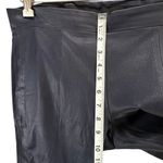 Tory Burch  Ally Leather Pants Small Blue Slim Modern Classic Chic City Night Out Photo 5